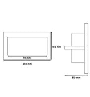 40W Recessed Adjustable LED Downlight with OSRAM Chip 3 CCT - LED Spotlight