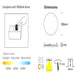 8W Downlight LED Frameless QUASAR OSRAM CHIP - LED Downlight