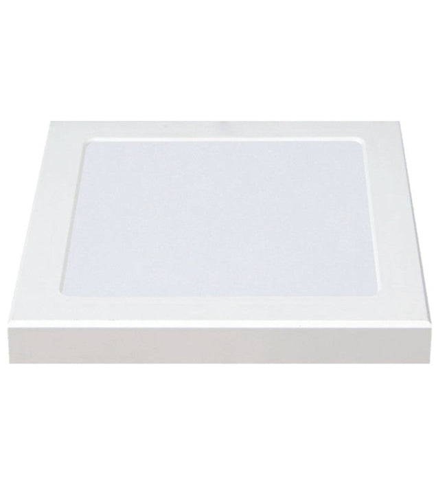 24W LED Ceiling Downlight Square White MOSS - Adjustable Cut Out - CCT