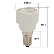 E14 to GU10 LED Lamp Base Adapter - Lighting Accessories - Accessories