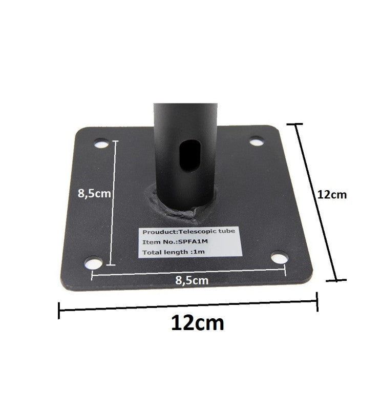 Extension Arm in Black 50cm to 100cm - Lighting Accessories - Accessories