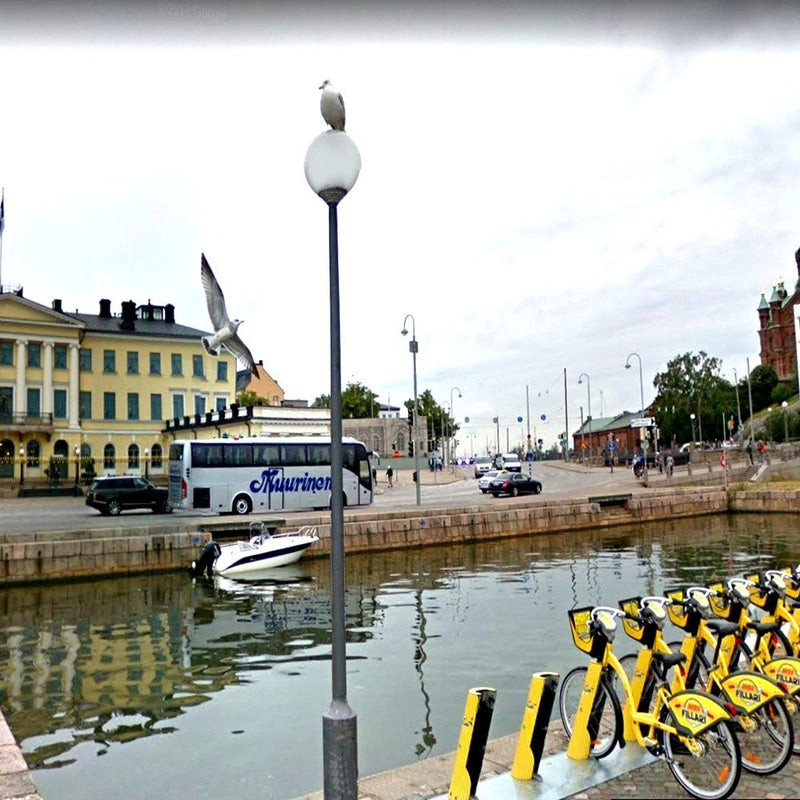 Outdoor Globe Streetlight with E27 Bulb Socket - Streetlight