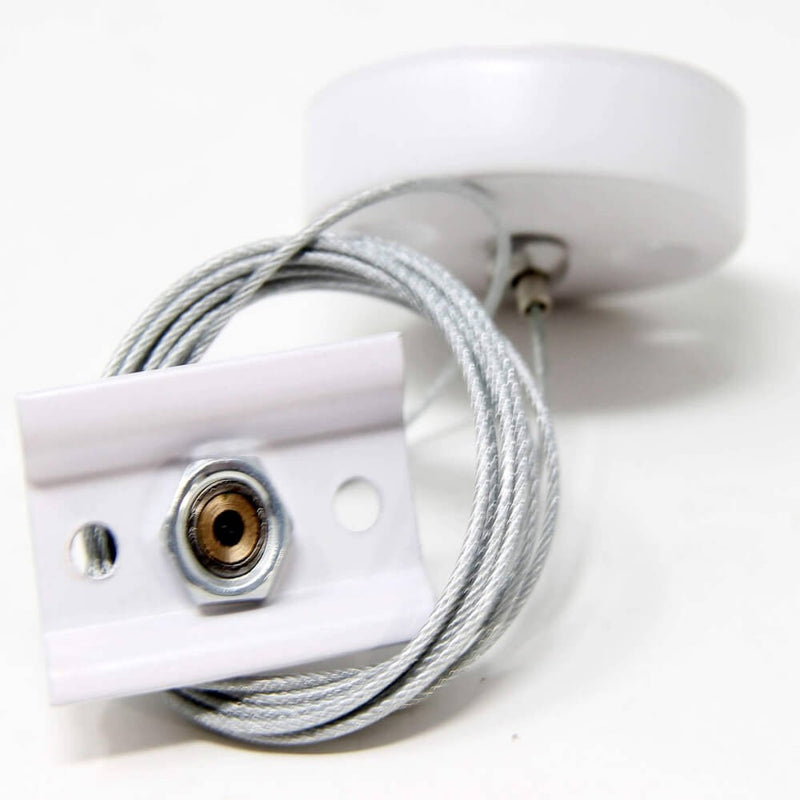 Suspension for Single Phase Track Light in White - Track Lighting Accessories - Accessories
