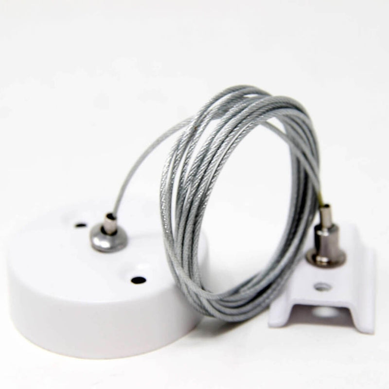 Suspension for Single Phase Track Light in White - Track Lighting Accessories - Accessories