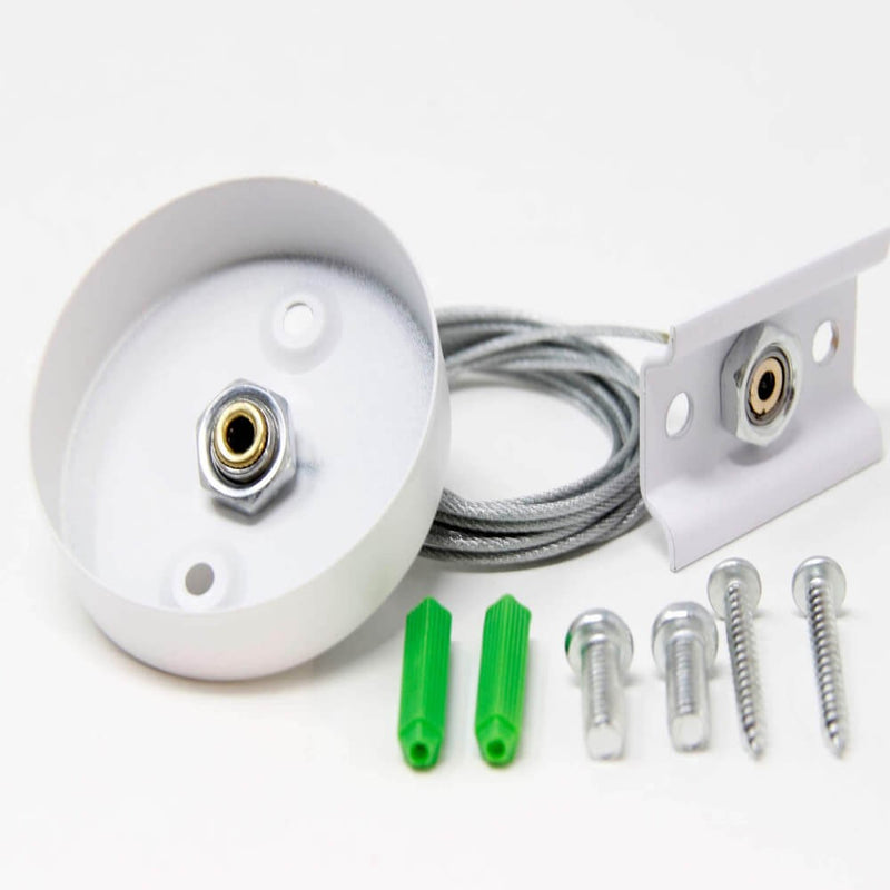 Suspension for Single Phase Track Light in White - Track Lighting Accessories - Accessories