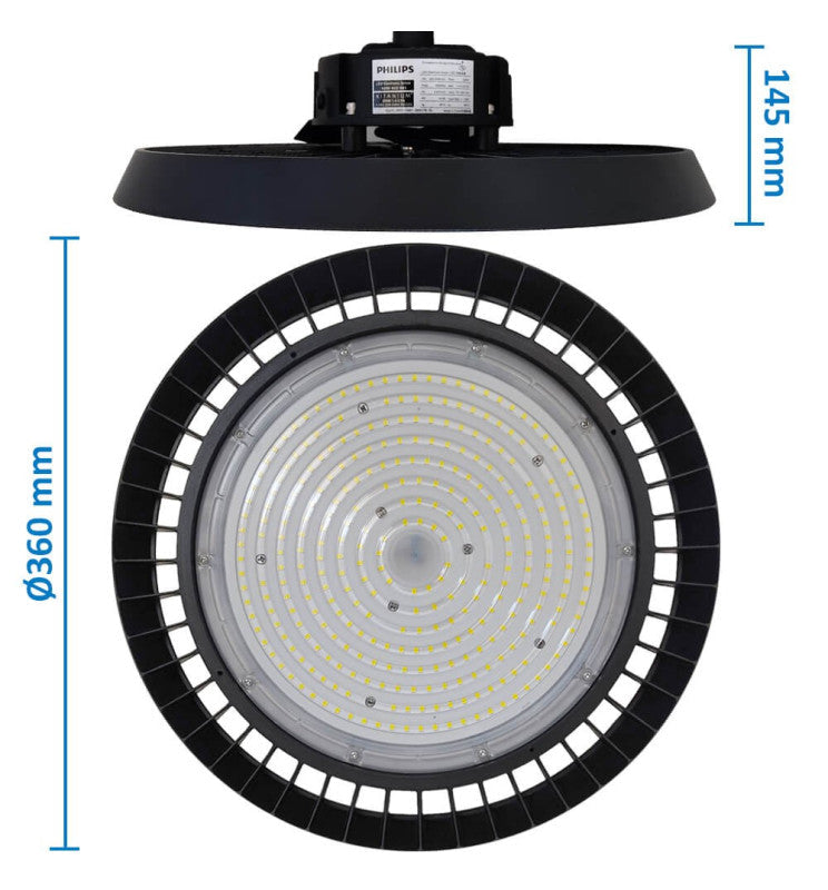 200W Dimmable NEW ITALY LED UFO High Bay with PHILIPS Driver - LED high bay