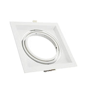Housing for AR111 LED Bulb Adjustable Single Recessed White - Lighting Accessories - Accessories
