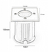 Recessed GU10 ground light square - LED ground light