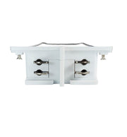 I-shaped Connector White for 3 Phase Track Lights - Track Lighting Accessories - Accessories