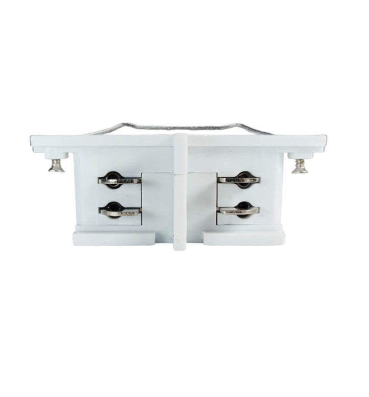 I-shaped Connector White for 3 Phase Track Lights