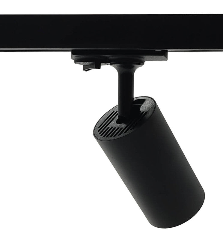 Single Phase Track Spotlight EMMEN BLACK GU10