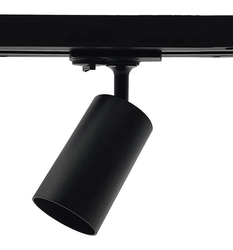 Single Phase Track Spotlight EMMEN BLACK GU10