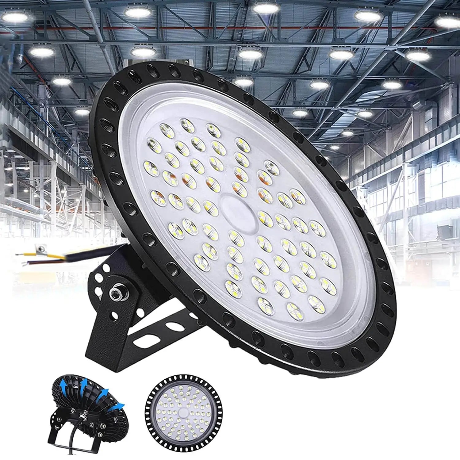 Factory Led Fream Industrial LED Lights UK - Durable Warehouse Lighting | Ledex Lighting ...