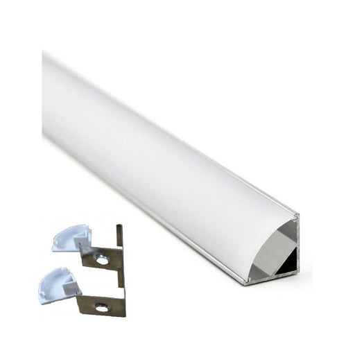 LED Aluminum Corner Profile 2m - Lighting Accessories - Accessories