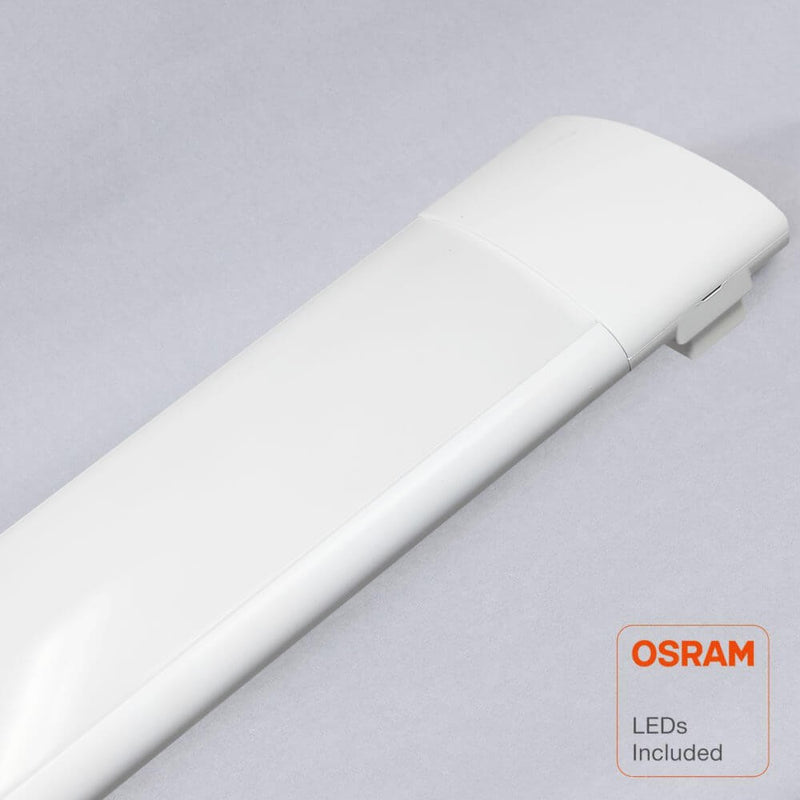 24W Integrated LED Batten Light 60cm with OSRAM Chip 3 CCT - LED Batten