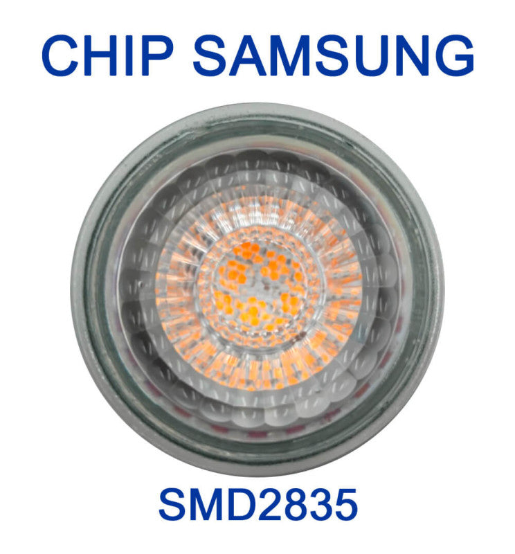 6W GU10 Glass LED Bulb with SAMSUNG Chip 3000K