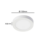 8W Circular LED Ceiling Light with OSRAM Chip 4000K - LED ceiling lighting