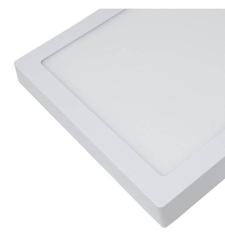 20W Square LED Surface Ceiling Light 6000K - LED ceiling lighting
