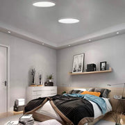 24W Surface Mounted NARVIK LED Ceiling Light Silver 3000K - Ceiling Light Fixtures - Downlights