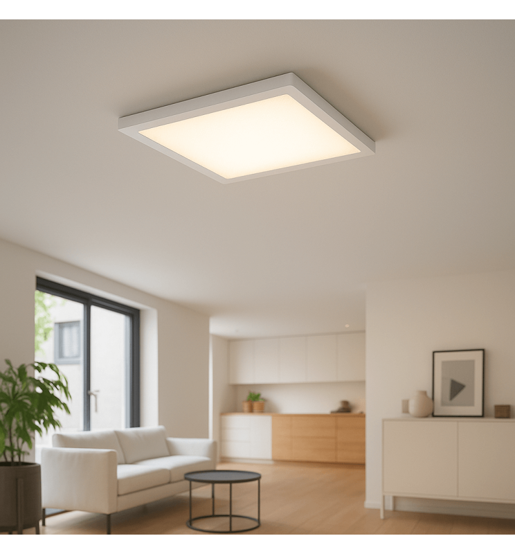 30W LED Ceiling Surface Light Round UGR19 140Lm/W CRI92 4CCT