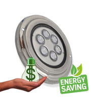 18W Underwater LED Light 12V DC IP68 Stainless Steel - Underwater LED