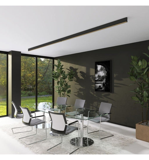 LED Linear Light LOLA Black 0.5m - 1m - 1.5m - 2m - Ceiling Light Fixtures - Linear Lights