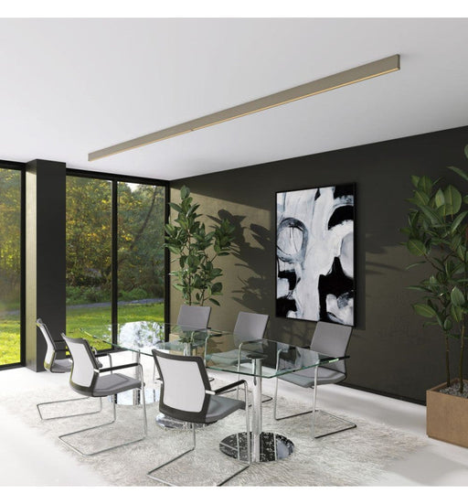 LED Linear Light LOLA Grey 0.5m - 1m - 1.5m - 2m - Ceiling Light Fixtures - Linear Lights