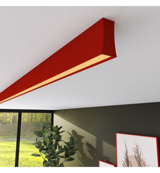 LED Linear Light LOLA Red 0.5m - 1m - 1.5m - 2m - Ceiling Light Fixtures - Linear Lights