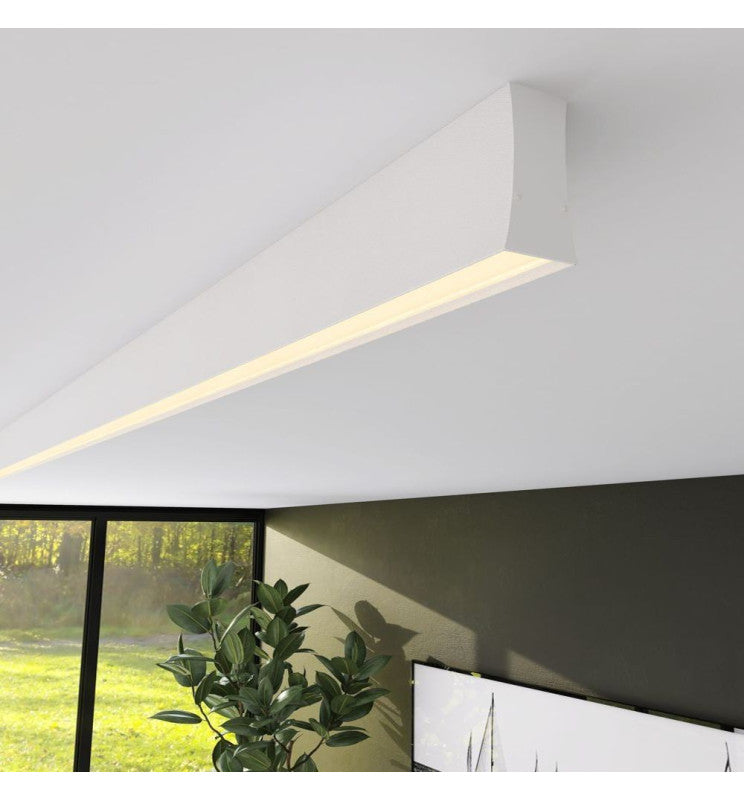 LED Linear Light LOLA White 0.5m - 1m - 1.5m - 2m - Ceiling Light Fixtures - Linear Lights