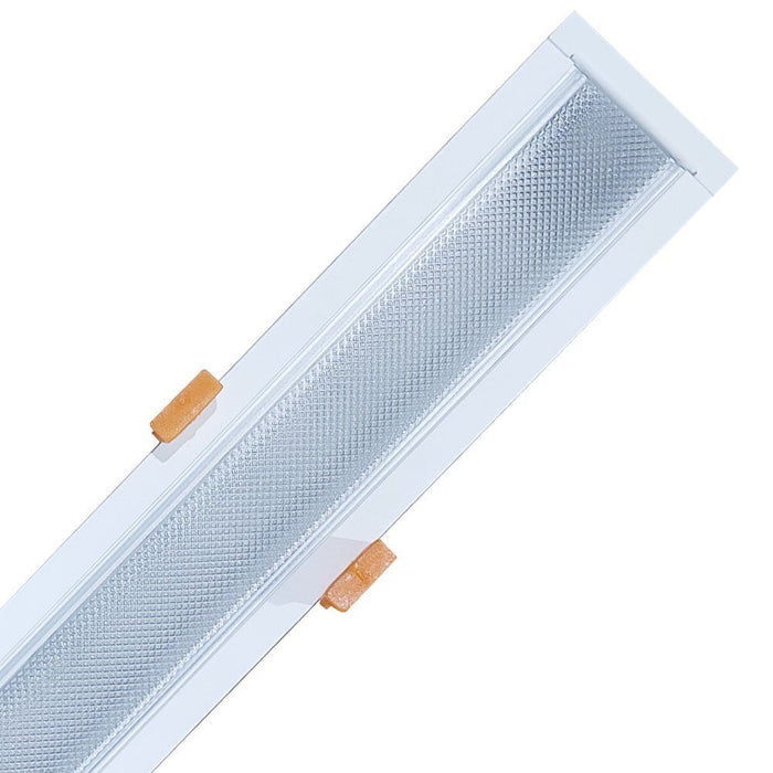 28W LED Recessed Linear Light MOSCOW MINI White - 1.44m - IP54