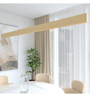 LED Linear Pendant Light LOLA Ivory 0.5m - 1m - 1.5m - 2m - Ceiling Light Fixtures - Linear Lights