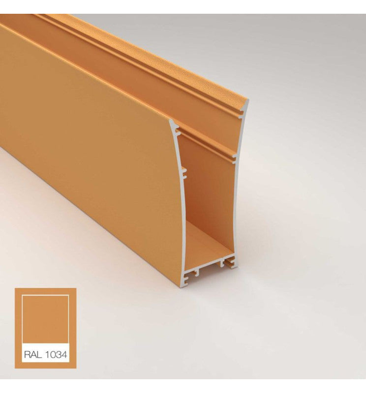 LED Linear Pendant Light LOLA Yellow 0.5m - 1m - 1.5m - 2m