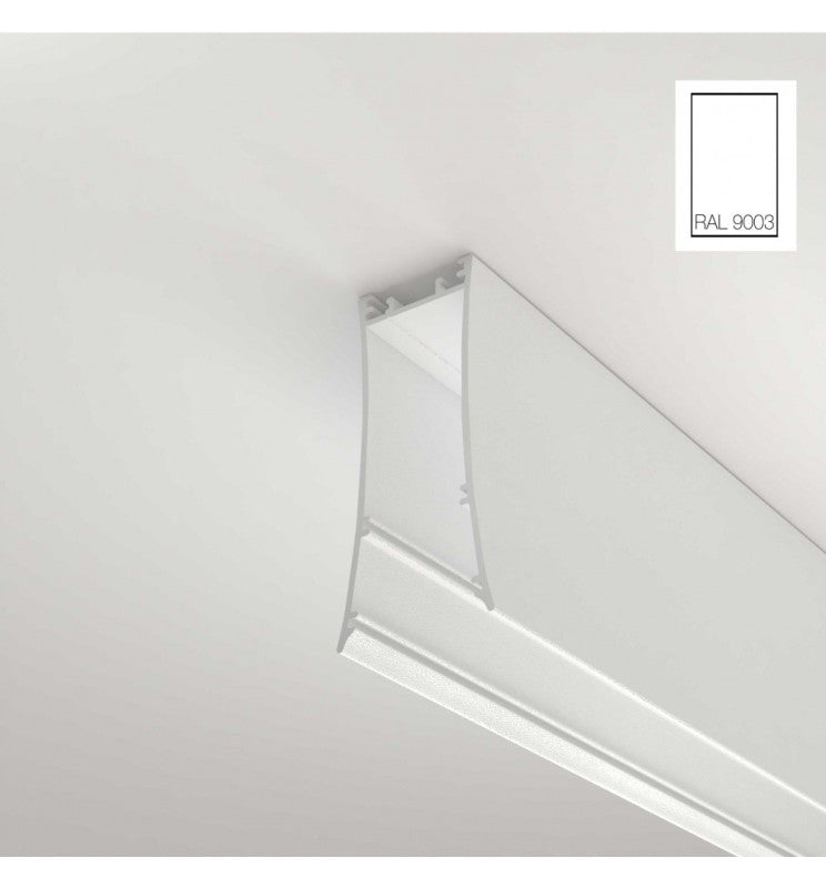 LED Linear Pendant Light LOLA White 0.5m - 1m - 1.5m - 2m - Ceiling Light Fixtures - Linear Lights