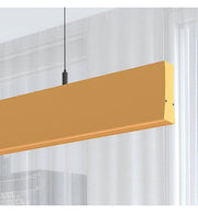 LED Linear Pendant Light LOLA Yellow 0.5m - 1m - 1.5m - 2m - Ceiling Light Fixtures - Linear Lights