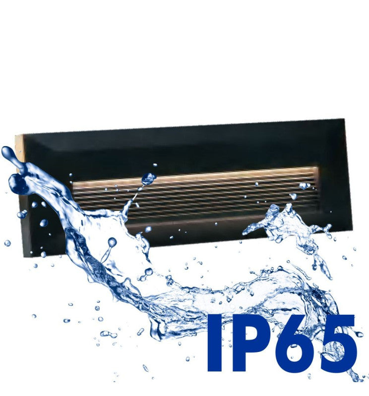 6W KOUVOLA LED Wall Light in Black IP65 3CCT - LED Wall light