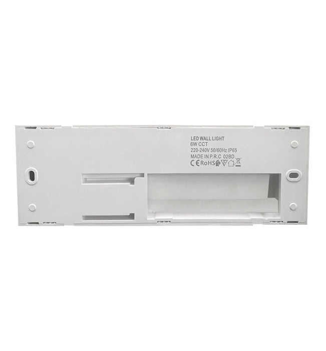 6W KOUVOLA LED Wall light White IP65 CCT