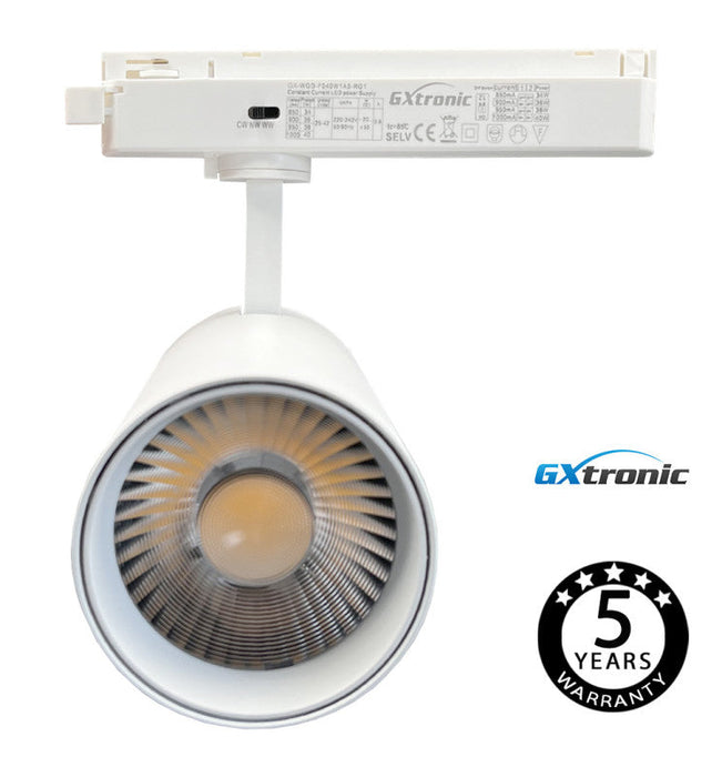 40W-34W Single-Phase LED Spotlight NEW MAYA White CCT - CRI+92 - UGR13