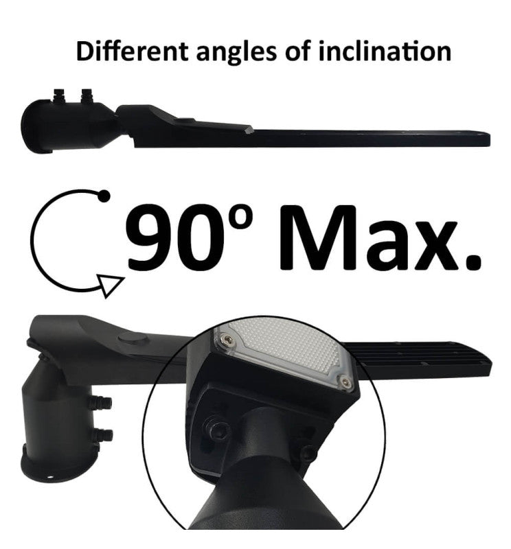 100W AREA FLEX LED Streetlight with OSRAM Chip 2700K