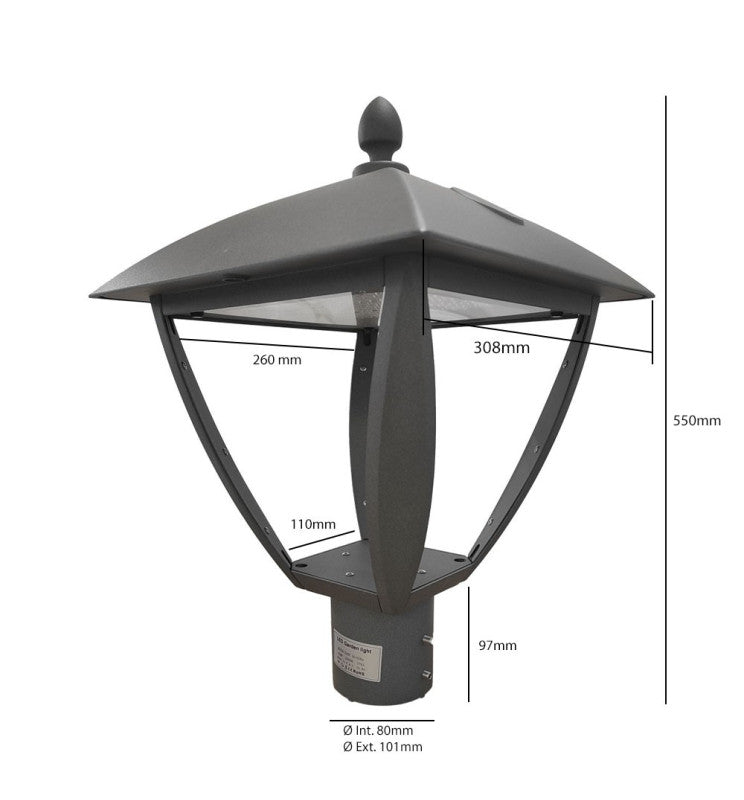 10W-100W New VILLA LED Streetlight with Programmable PHILIPS Driver - LED Streetlight