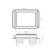 40W Modern LED Streetlight CONIC with BRIDGELUX Chip - LED Streetlight