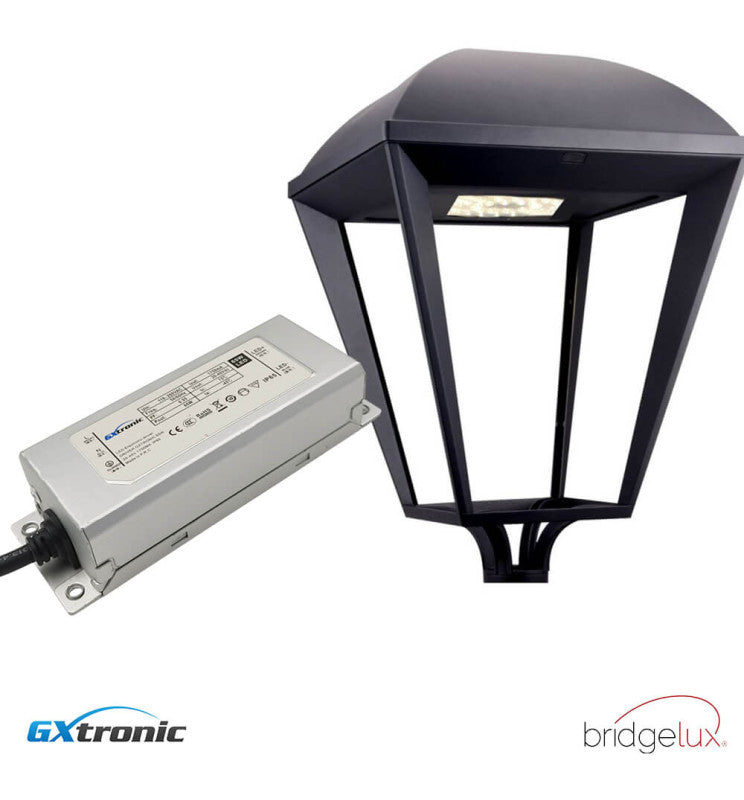 65W VILLA ELITE LED Streetlight with MOSO/PHILIPS/GXTronic Driver - 2200K / 65W GxTronic - Non Dimmable / STANDARD