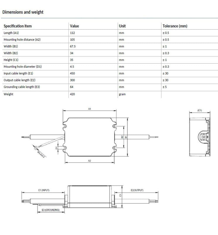 65W VILLA ELITE LED Streetlight with MOSO/PHILIPS/GXTronic Driver - LED Streetlight