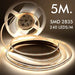 LED Strip 24V 5m SMD2835 2200Lm 25W/M IP20 4000k - LED Strip - Ledex Lighting UK