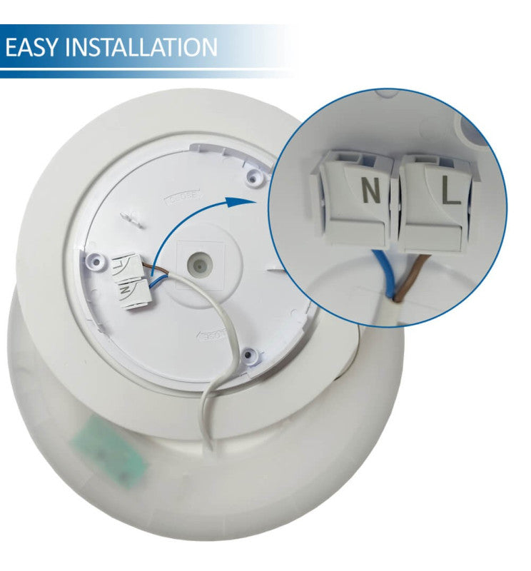 20W Surface Mounted Round LED Ceiling Light 4000K - LED ceiling lighting