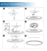 20W Surface Mounted Round LED Ceiling Light 4000K - Ceiling Light Fixtures - Downlights