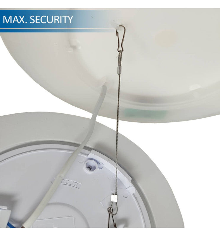 20W Surface Mounted Round LED Ceiling Light 4000K - Ceiling Light Fixtures - Downlights