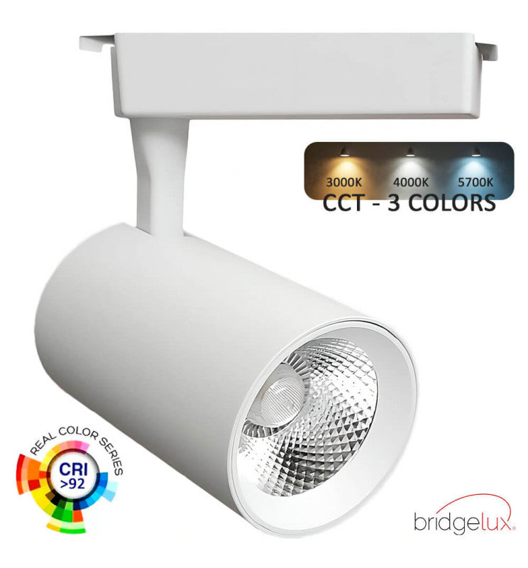 30W Single Phase PARMA LED Spotlight White 3 CCT