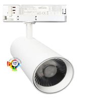 40W to 26W 3 Phase NEW MAYA LED Track Light White 3 CCT - LED Tracking Light