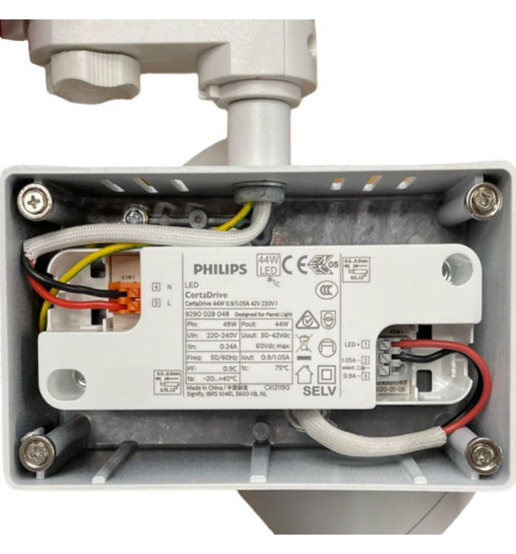 40W 3 Phase MADRID LED Track Light White 4000K - LED Tracking Light