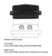 20W LED Wall Light for Outdoor Use 3CCT with PIR Motion Sensor IP65 - LED Wall light